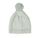 Newbie Baby Hat Cotton Waffle Knit with Pompom