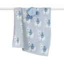 Llama Knitted Baby Stroller Blanket