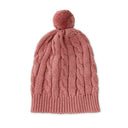 Arlo Baby Hat - Cotton Cable Knit with Pompom