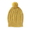 Arlo Baby Hat - Cotton Cable Knit with Pompom