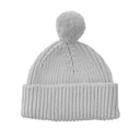 Peppi Baby Hat Soft Cotton Rib Knit with Pompom