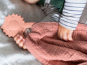 Ari Lion Comforter with Silicone Teether