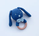 Floppy Baby Bunny Teether Rattle