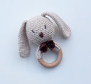 Floppy Baby Bunny Teether Rattle