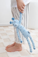 Sabu Hand-Crocheted Cotton Snow Leopard Toy With Rattle