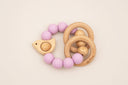 Chirpy Wooden and Silicone Baby Teether