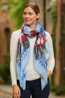 Feather and Diamonds Pure Modal Viscose Wrap