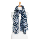 Jaguar Wool Silk Scarf
