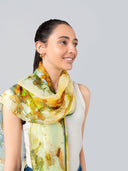 Blossom Floral Print Modal Silk Scarf