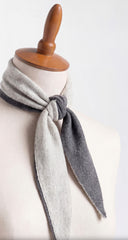 Pocket It Triangle Knit Scarf