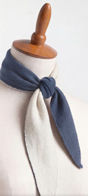 Pocket It Triangle Knit Scarf