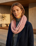 Bone and Tooth Knit Loop Scarf