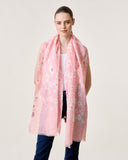 Florielle linen scarf by DLUX styled for effortless warm-weather layering