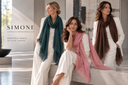 Simone Wool Silk Scarf: An Everyday Essential in Colour