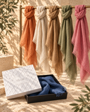 Linen Scarves Australia | Lightweight Linen Scarves | DLUX