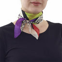 Chelsea Silk Scarf Lime in Lime