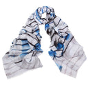 Atlas Wool Scarf - Denim in Denim
