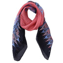 Greta Hand Printed Pure Silk Scarf