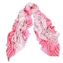 Techno Abstract Pure Wool Modal Scarf