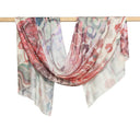 Reno Multi Coloured Abstract Modal Scarf
