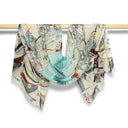 Genoa Scene Cotton Silk Scarf - Sea in Sea