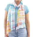 Evie Cotton Scarf - Multi in Multi