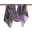 Isadora Silk Scarf Violet in Violet