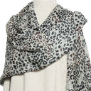 Kenya Wool Scarf Mocca in Mocca