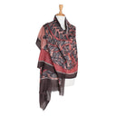 Antique Tree Merino Wool Scarf in Gift Boxed