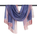 Sofia Silk Scarf Indigo in Indigo