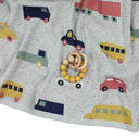 Transport Baby Blanket Grey in Grey
