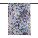 Frond Merino Scarf - Blue in Blue