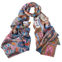 Tosca Silk Scarf Teal in Teal