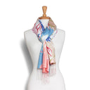Botany Silk Wrap Blue in Blue