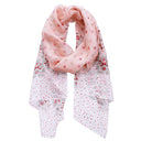 Becca Silk Scarf - Sea in Peach