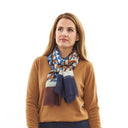 Domino Modal Scarf - Teal in Teal