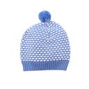 Newbie Baby Hat Cotton Waffle Knit with Pompom