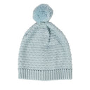 Newbie Baby Hat Cotton Waffle Knit with Pompom