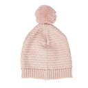 Newbie Baby Hat Cotton Waffle Knit with Pompom