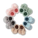 Topsy Pom Pom Baby Bootees Hand Crocheted Cotton