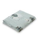 Llama Knitted Baby Stroller Blanket