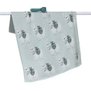 Llama Knitted Baby Stroller Blanket