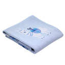 Llama Knitted Baby Stroller Blanket