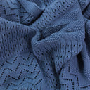 Jessie Multi-Pattern Knitted Baby Stroller Blanket