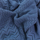 Jessie Multi-Pattern Knitted Baby Stroller Blanket