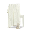 Jessie Multi-Pattern Knitted Baby Stroller Blanket