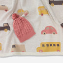 Arlo Baby Hat - Cotton Cable Knit with Pompom