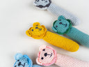 Baby Lion Crochet Rattle