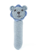 Baby Lion Crochet Rattle
