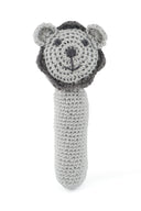 Baby Lion Crochet Rattle